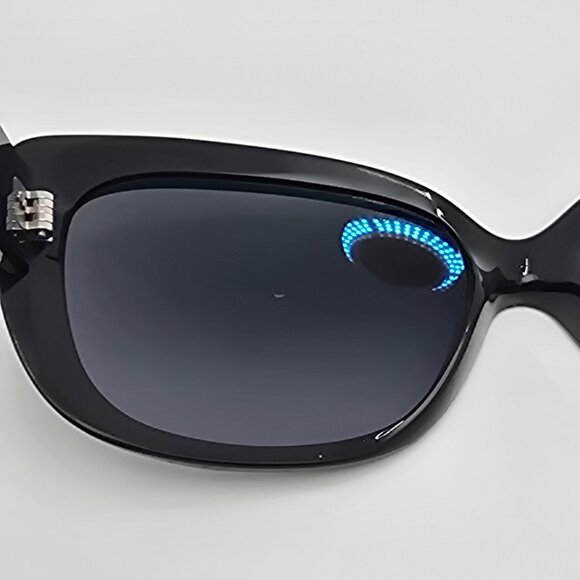 Ray-Ban RB4101 601/T3 Jackie Ohh Black Frame Polarized Grey Lens Sunglasses 58mm - Picture 8 of 16